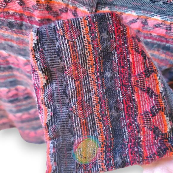 Woolrich Sweater Jacket Womens M Southwestern Aztec Print Shacket Vintage Style - Picture 9 of 11